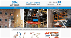 Desktop Screenshot of liftworksinc.com